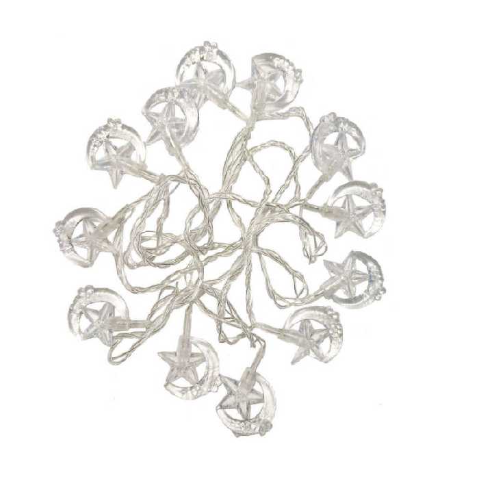 ریسه ال ای دی مدل ماه و ستاره کد RM01 طول 2.5 متر