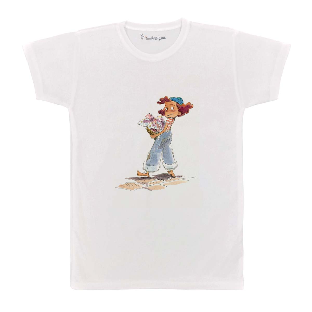 تی شرت بچگانه پرمانه طرح لوکا کد pmt.1783