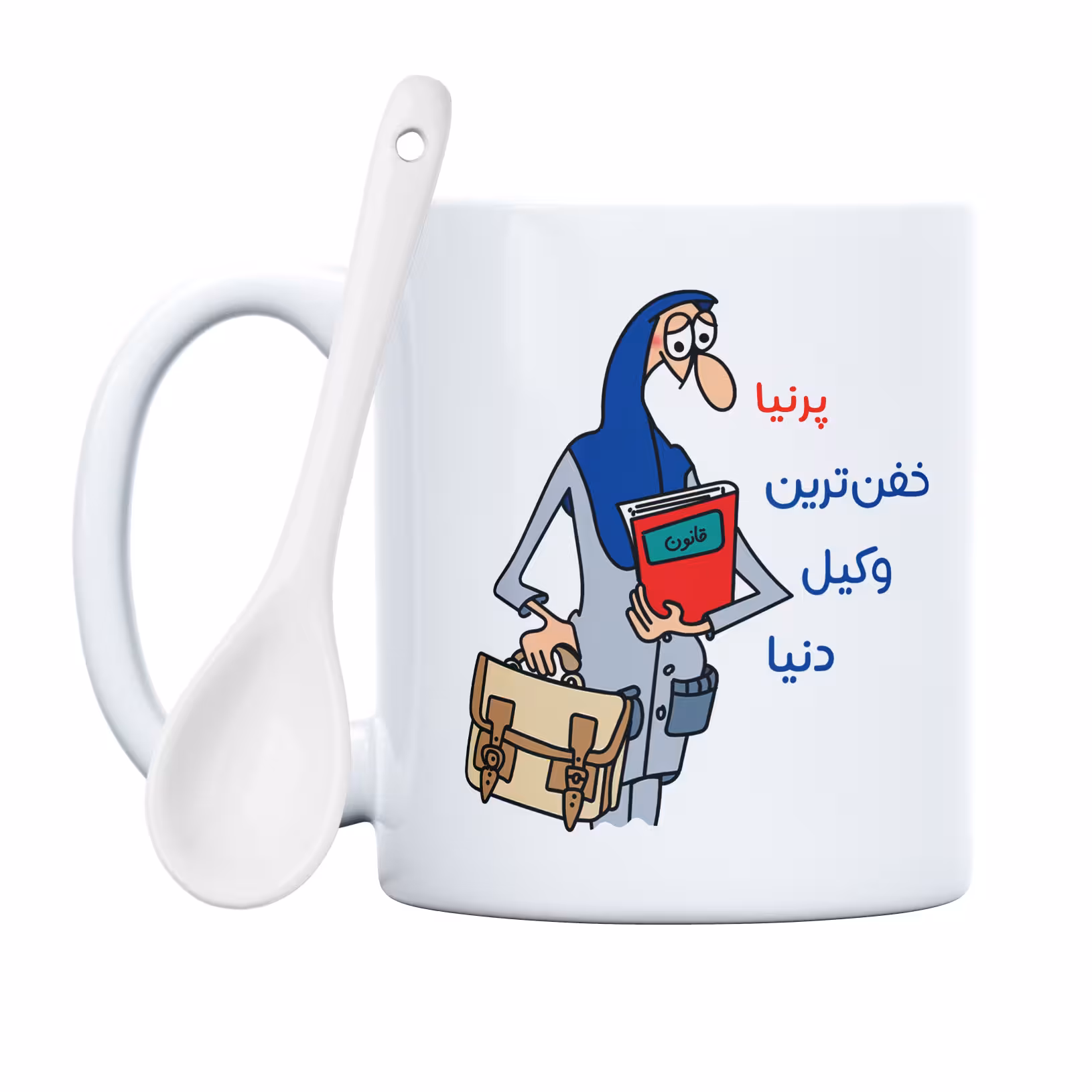 ماگ چاپریکا طرح خفن ترین وکیل مدل پرنیا 