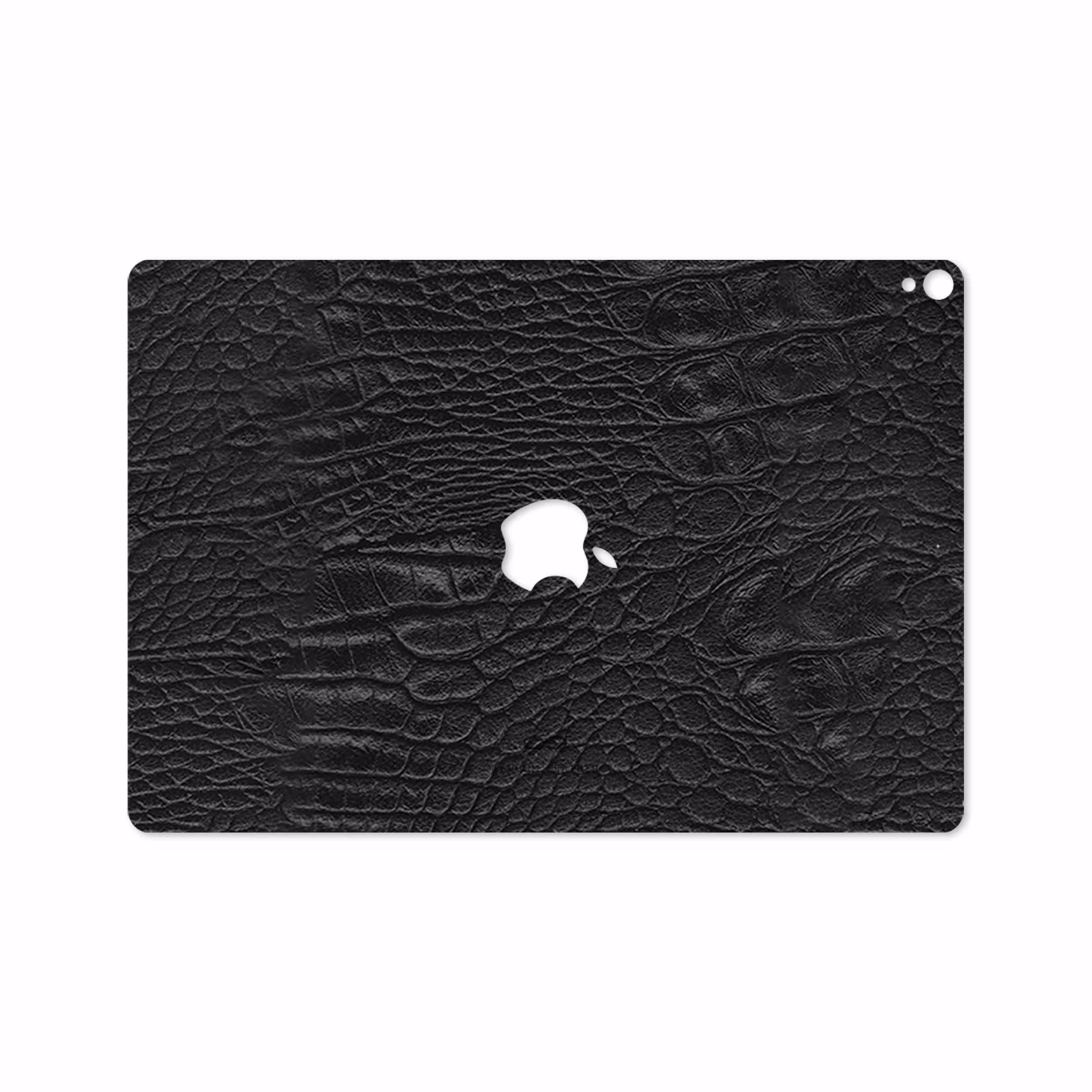 برچسب پوششی ماهوت مدل Black-Crocodile-Leather مناسب برای تبلت اپل iPad Pro 10.5 2017 A1701