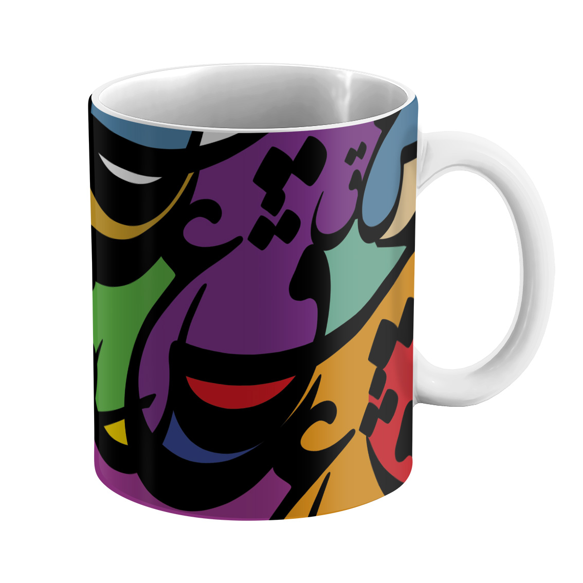 ماگ مدل سرامیکی طرح عاشقانه