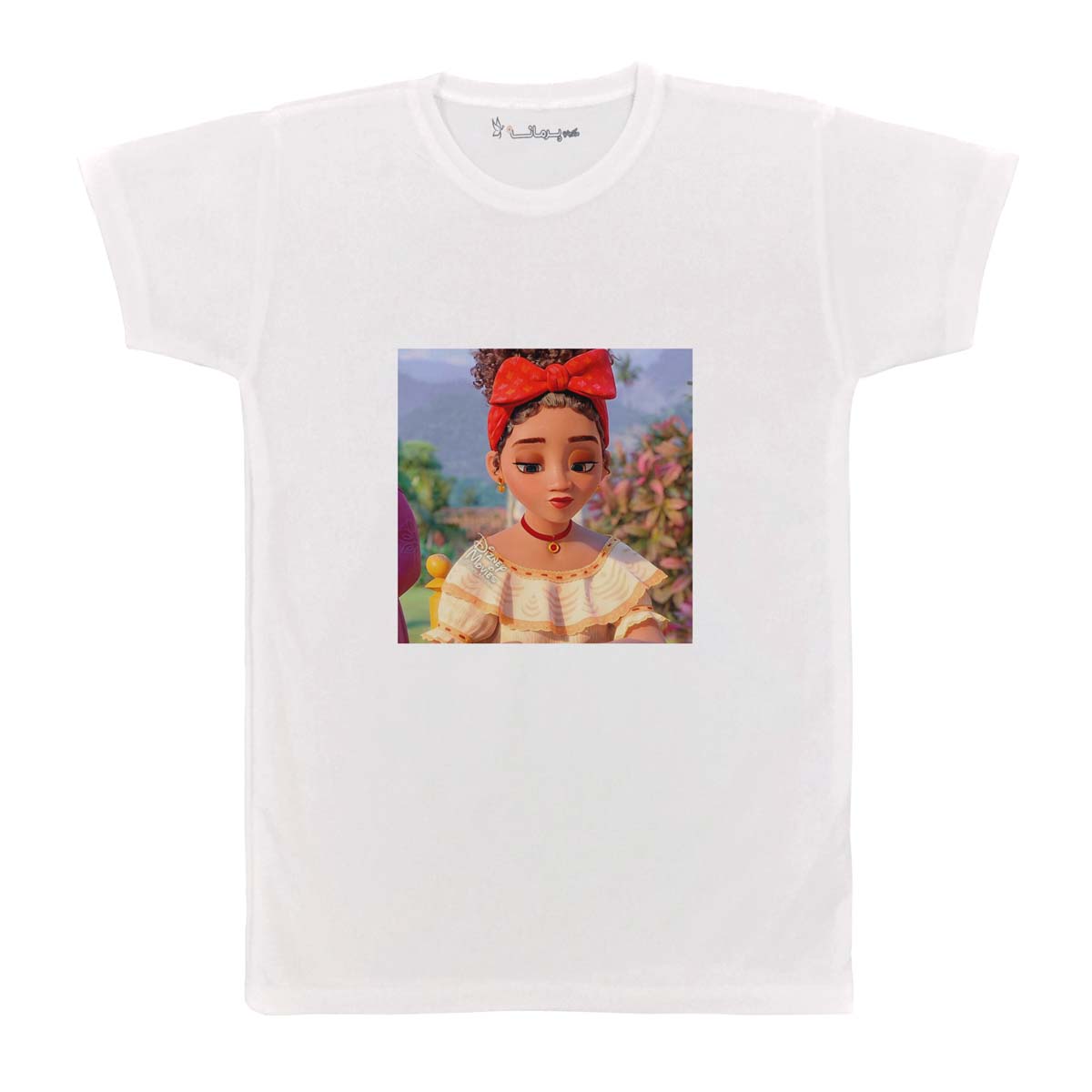 تی شرت بچگانه پرمانه طرح Encanto کد pmt.974