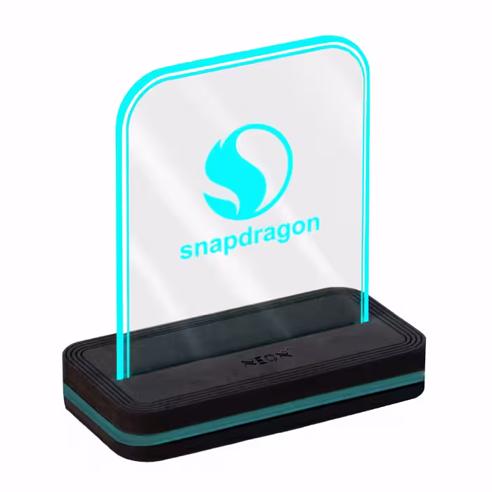 چراغ رومیزی نئون مدل SNPDRGN_A