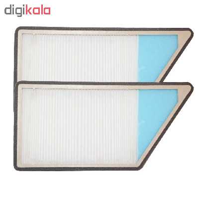 فیلتر کابین خودرو مدل LF206 Plus مناسب برای پژو 206 بسته 2 عددی