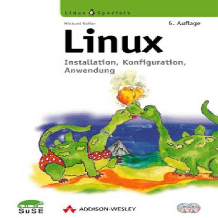 خرید و دانلود نسخه کامل کتاب Linux, 5. Auflage. Installation, Konfiguration, Anwendung.