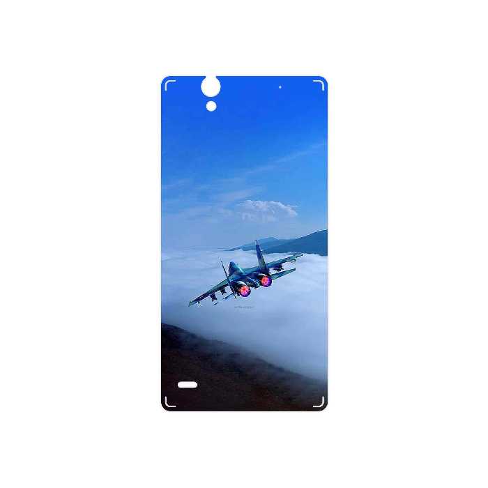 برچسب پوششی ماهوت مدل Fighter plane Su27 مناسب برای گوشی موبایل سونی Xperia C4