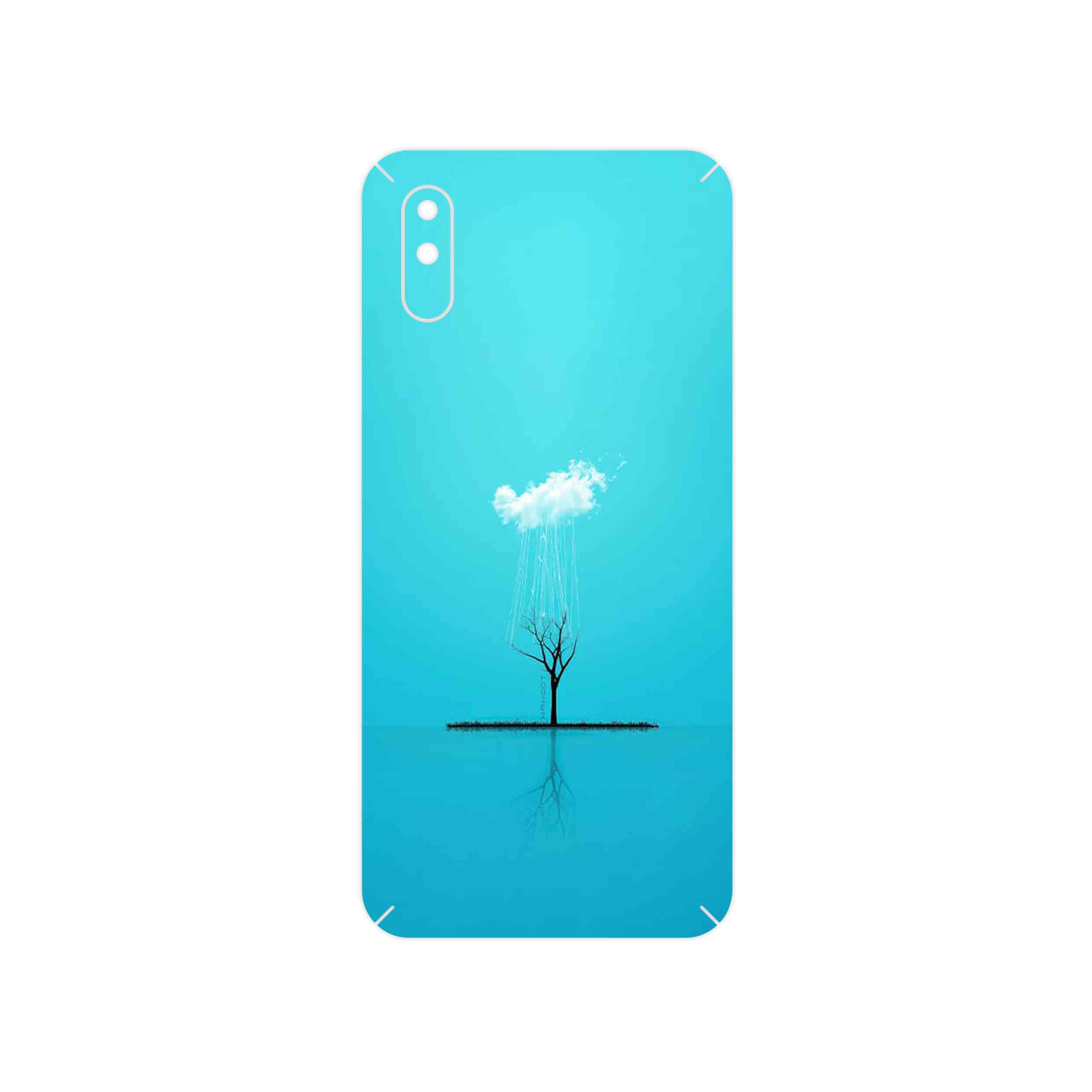 برچسب پوششی ماهوت مدل Minimal Tree مناسب برای گوشی موبایل آنر 9A