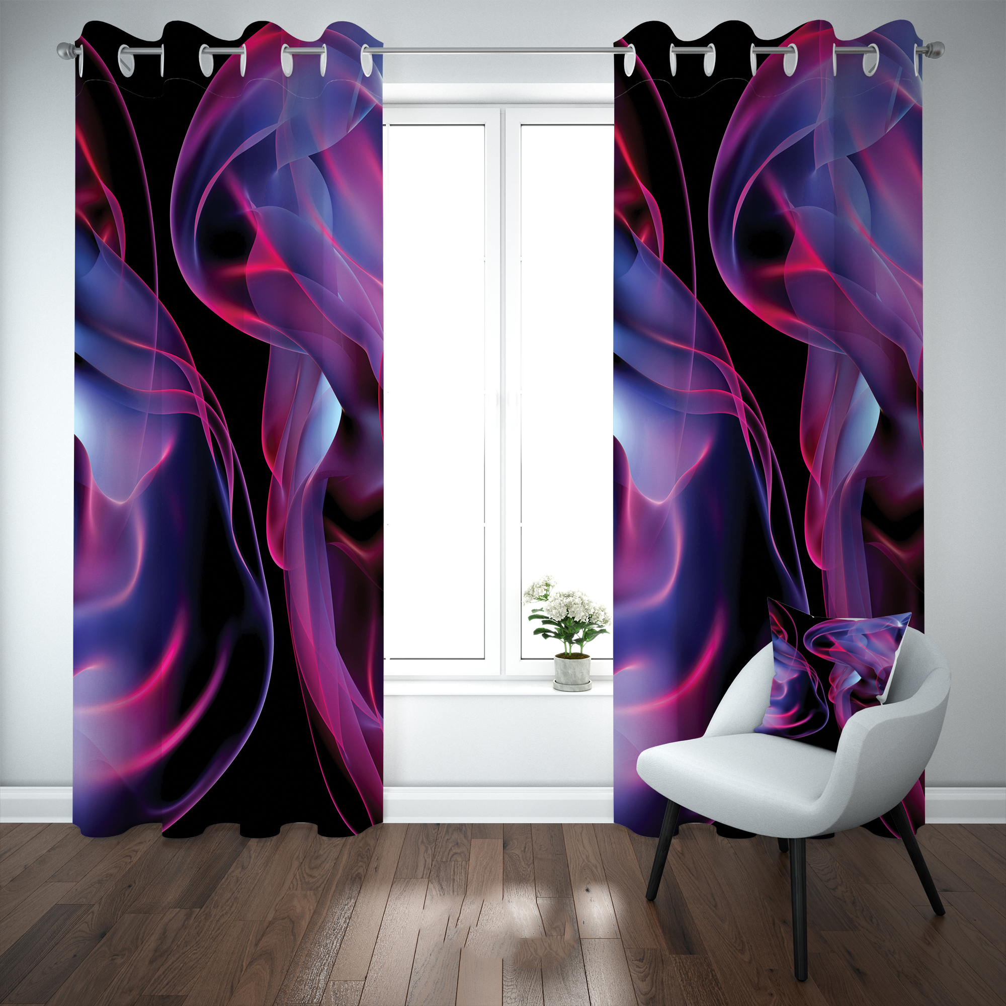 پرده مدل b2530 سایز 140×280 سانتی متر