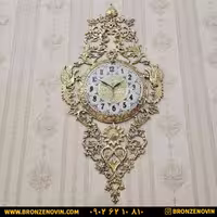 ساعت دیواری برنزی مدل سیمرغ صفحه 28 کد 890