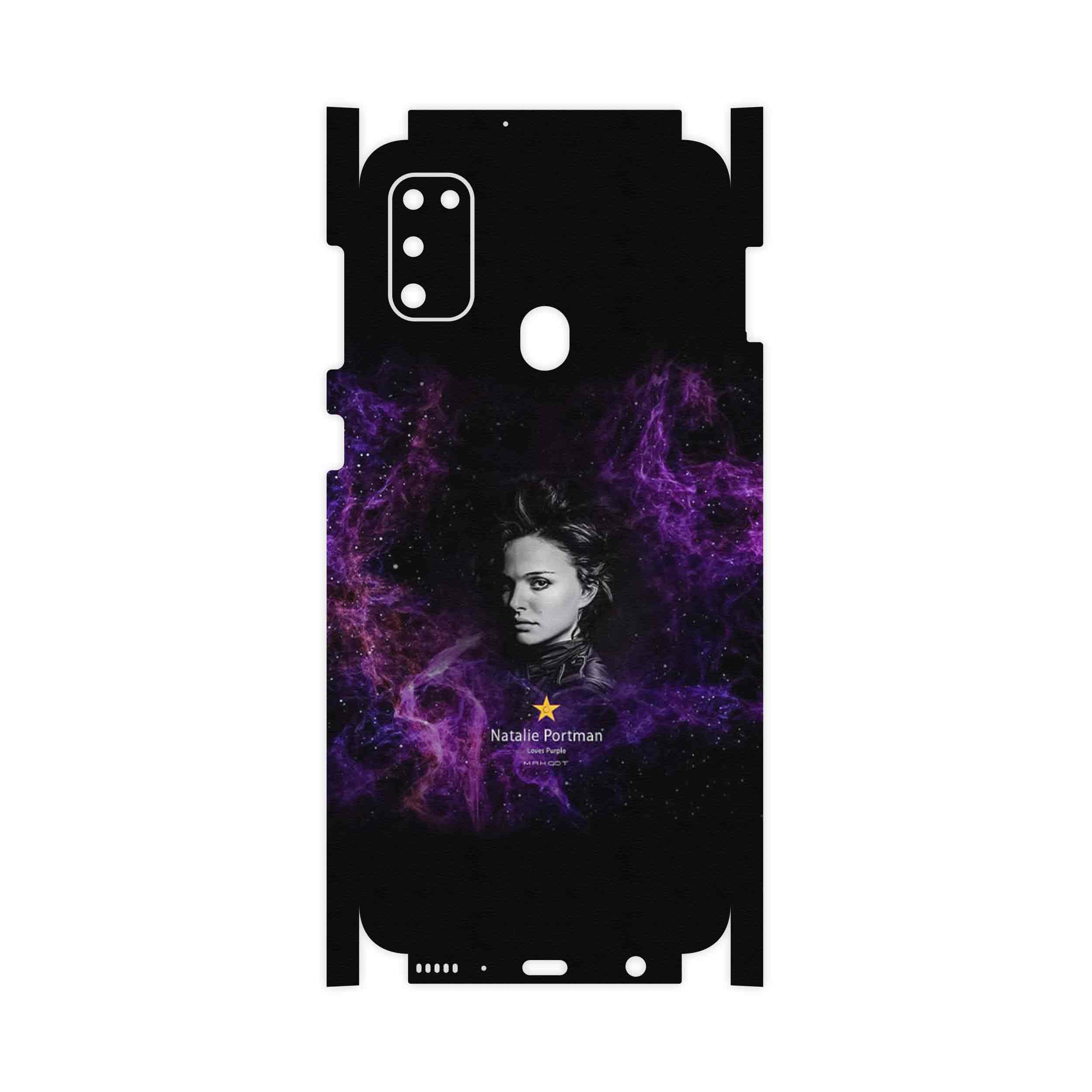 برچسب پوششی ماهوت مدل Natalie Portman-FullSkin مناسب برای گوشی موبایل سامسونگ Galaxy M30s