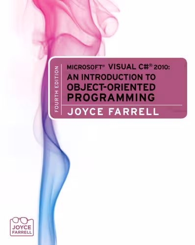 خرید و دانلود نسخه کامل کتاب Microsoft Visual C# 2010: An Introduction to Object-Oriented Programming, 4th Edition