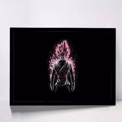 تابلو مدل battle fire super saiyan کد F-11013