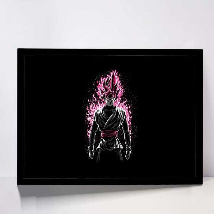 تابلو مدل battle fire super saiyan کد F-11013