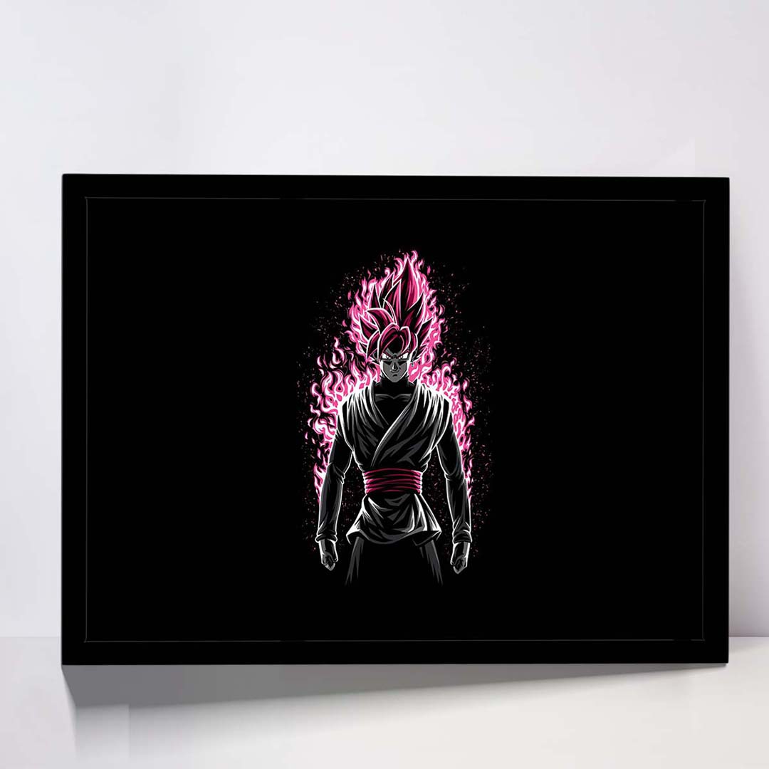 تابلو مدل battle fire super saiyan کد F-11013