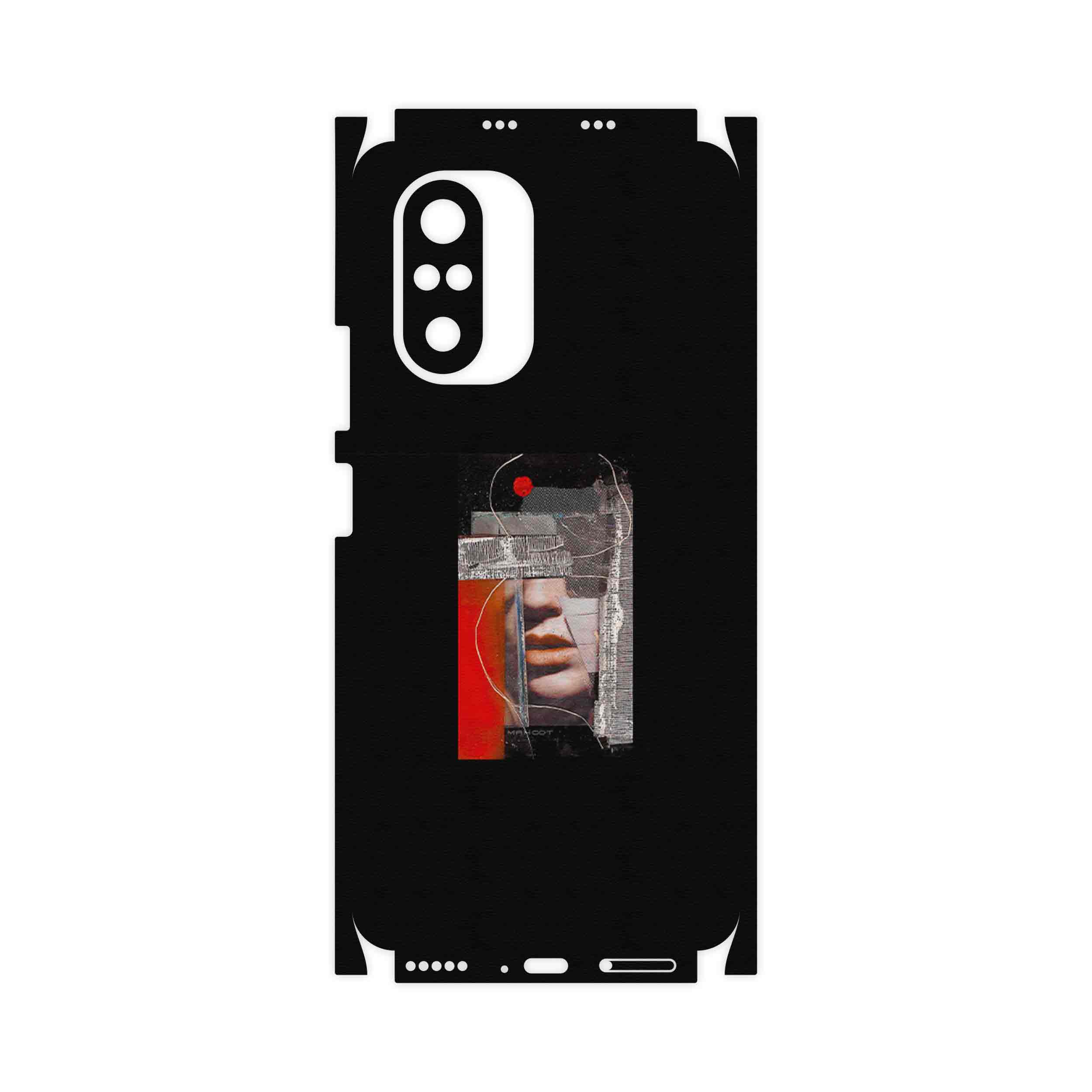 برچسب پوششی ماهوت مدل Collage of Mouth-FullSkin مناسب برای گوشی موبایل شیائومی Mi 11i