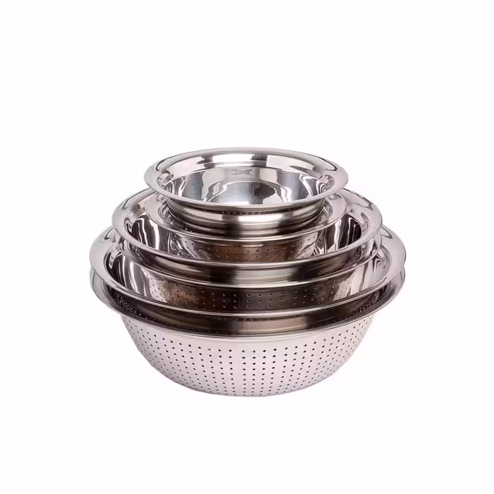 ست آبکش و لگن مدل AL303640 مجموعه 6 عددی