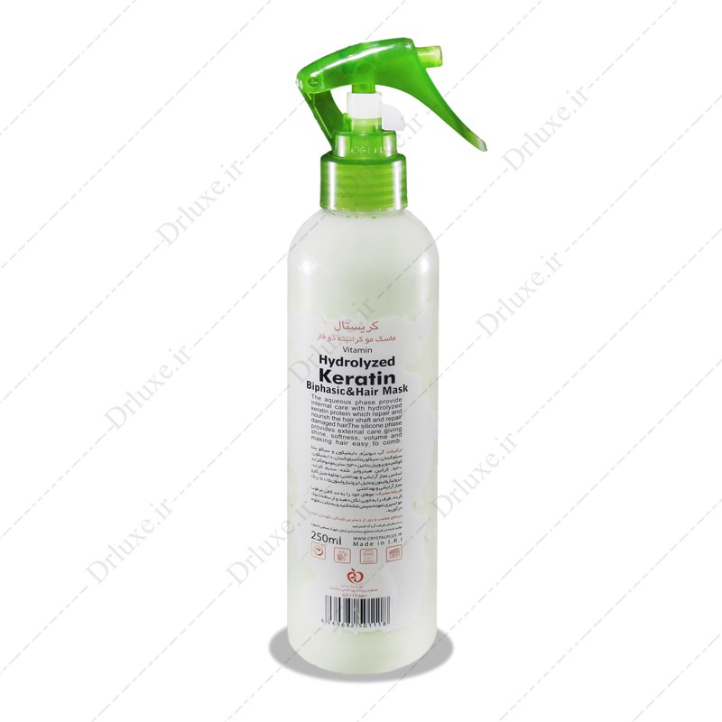 ماسک کراتینه دوفاز کریستال - دکتر لوکس