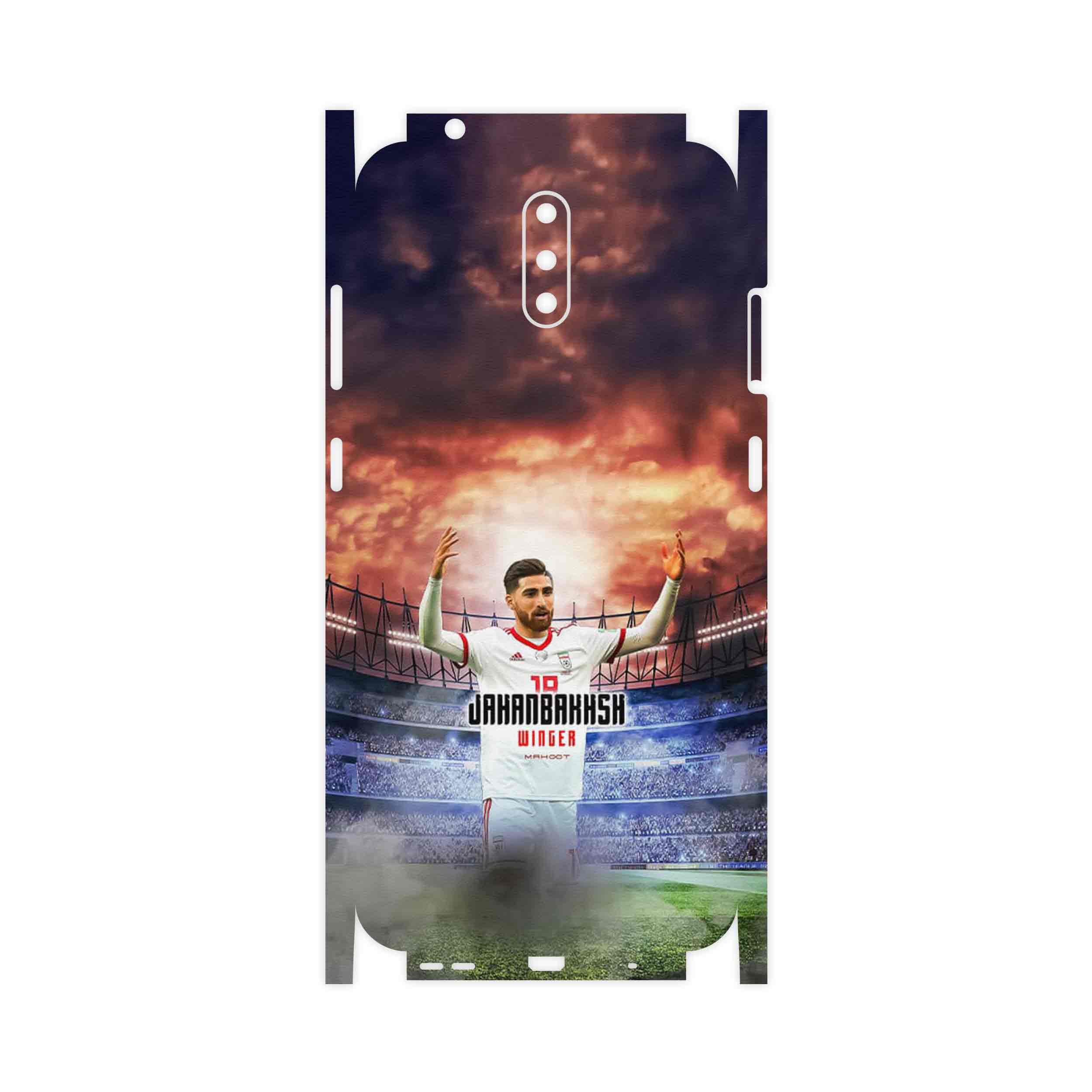 برچسب پوششی ماهوت مدل Alireza Jahanbakhsh-FullSkin مناسب برای گوشی موبایل نوکیا 2.3