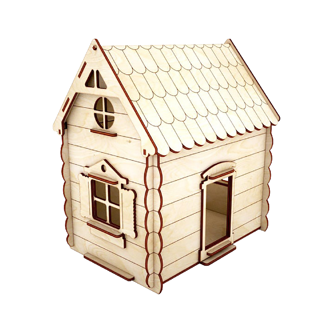 ساختنی مدل خانه عروسکی مدل شیروانی کد70-11