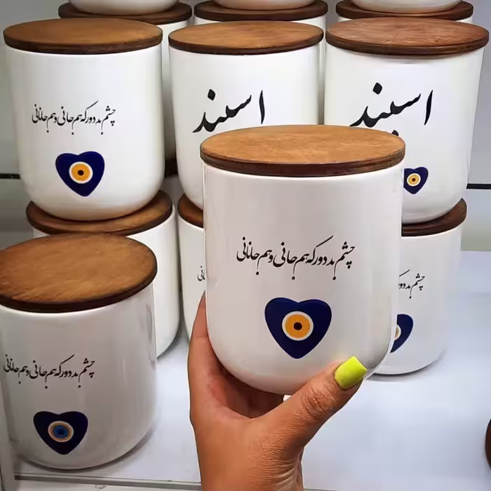 بانکه سرامیکی اسپند گرد 
