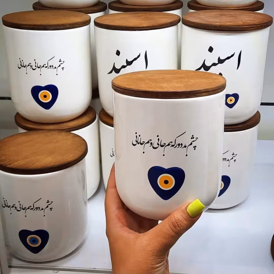 بانکه سرامیکی اسپند گرد 