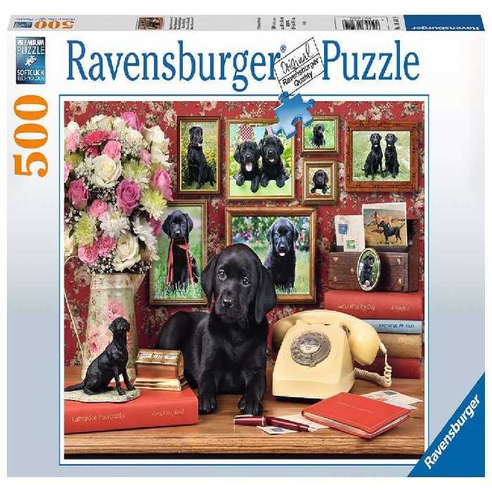 پازل 500 تکه راونزبرگر مدل سگ های وفادار من