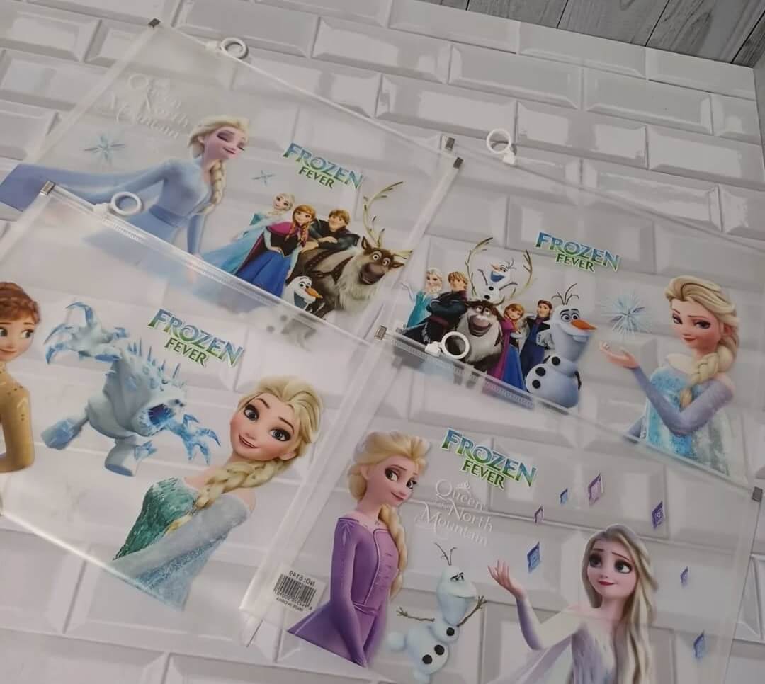 پوشه زیپ دار طرح فروزن