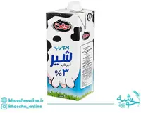 شیر پرچرب پاکتی 1 لیتری میهن