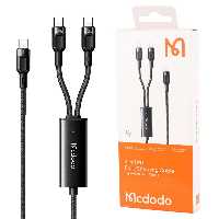 کابل 2 سر فست شارژ Mcdodo CA-747 5A PD 100W 1.2m
