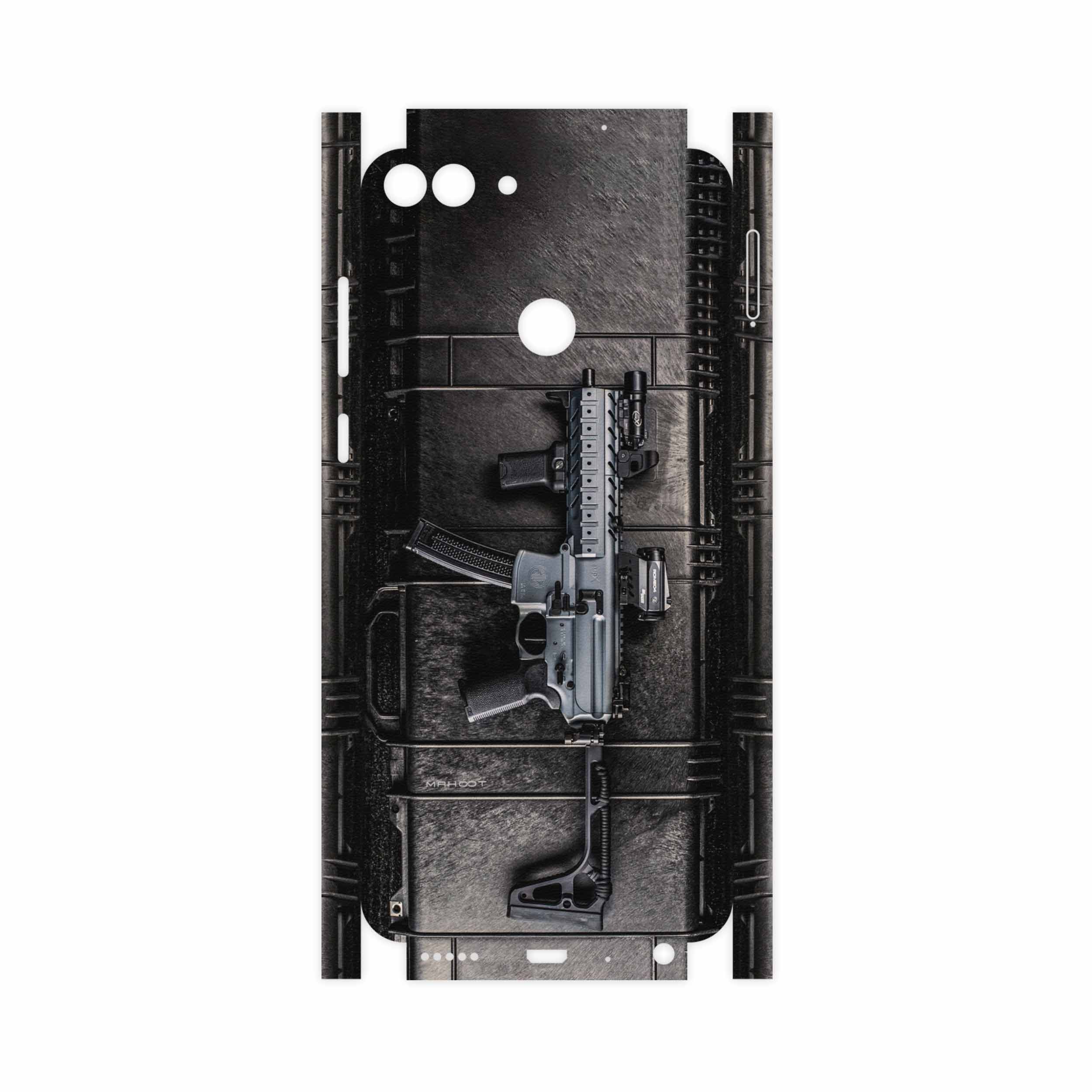 برچسب پوششی ماهوت مدل Gun-FullSkin مناسب برای گوشی موبایل هوآوی P Smart