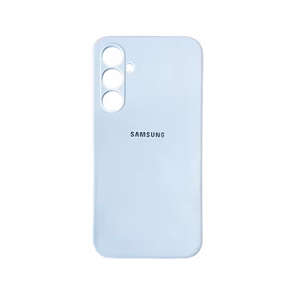 کاور سیلیکونی پاک کنی SAMSUNG S23 FE رنگ آبی روشن