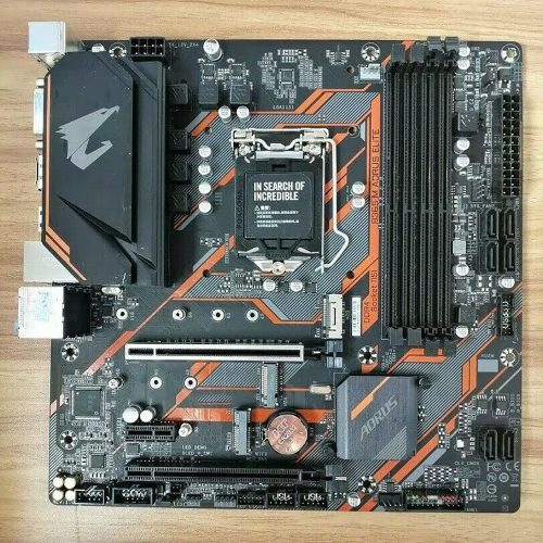 مادربورد GIGABYTE B365 M AORUS ELITE (استوک-بدون پنل) نسل 9 و 8 سوکت 1151