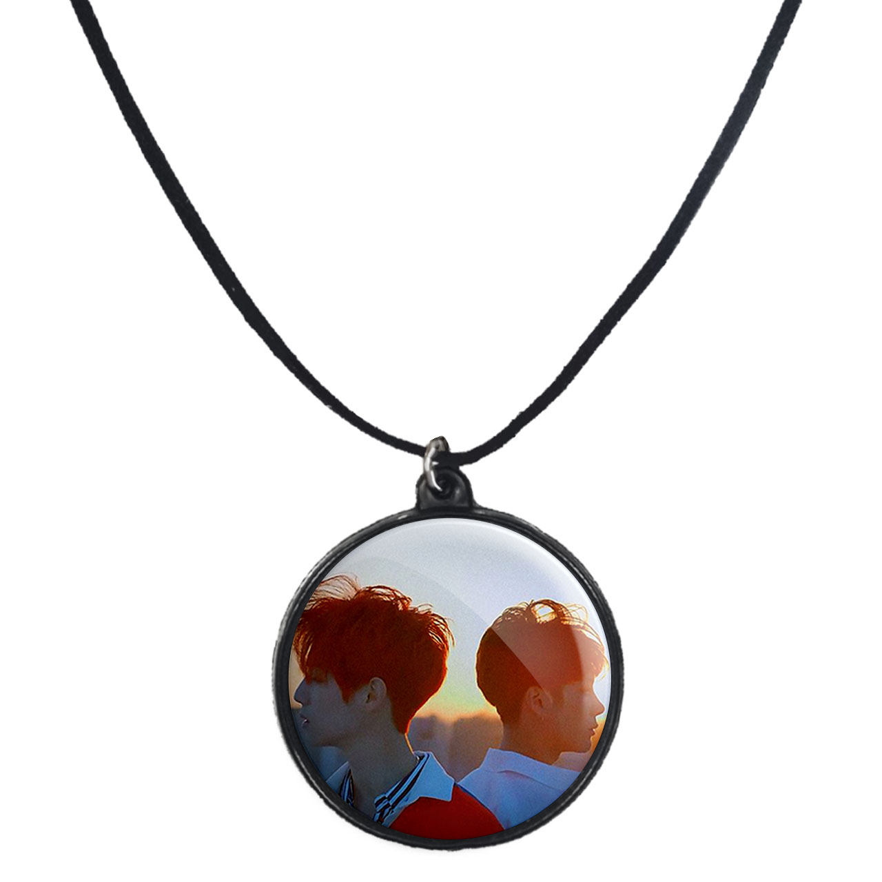 گردنبند پرمانه طرح GOT7 کد pmb.19045 مدل دو طرفه