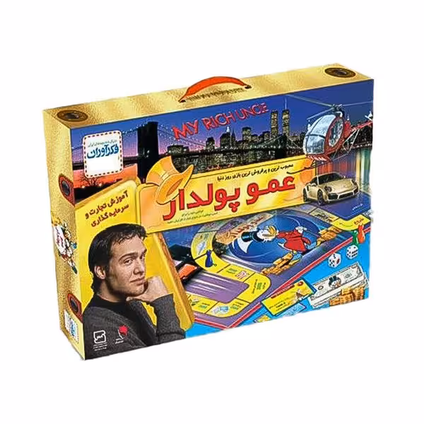 بازی فکری عمو پولدار کیفی - کتاب‌فروشی کوچه کتاب