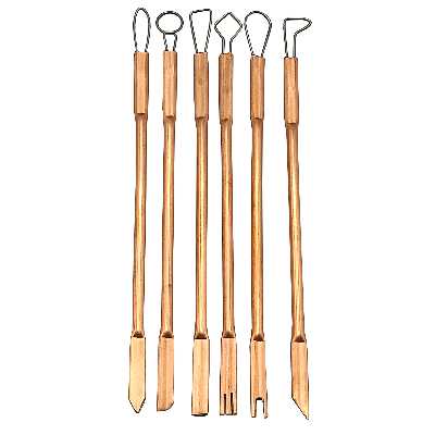 ابزار سفالگری مدل ch-800 مجموعه 6 عددی