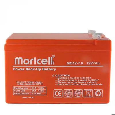 باتری یو پی اس 12 ولت 7 آمپرساعت موریسل مدل MO12-7
