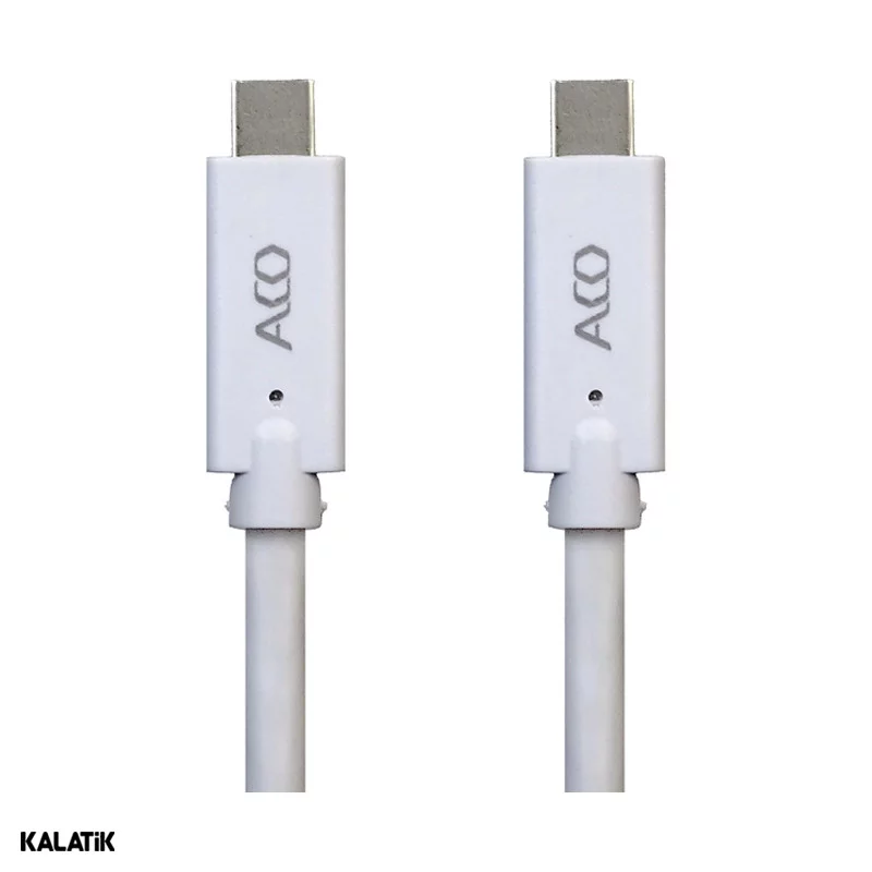 کابل تبدیل USB Type-C به USB Type-C آکو مدل Droid 03 به طول 1 متر