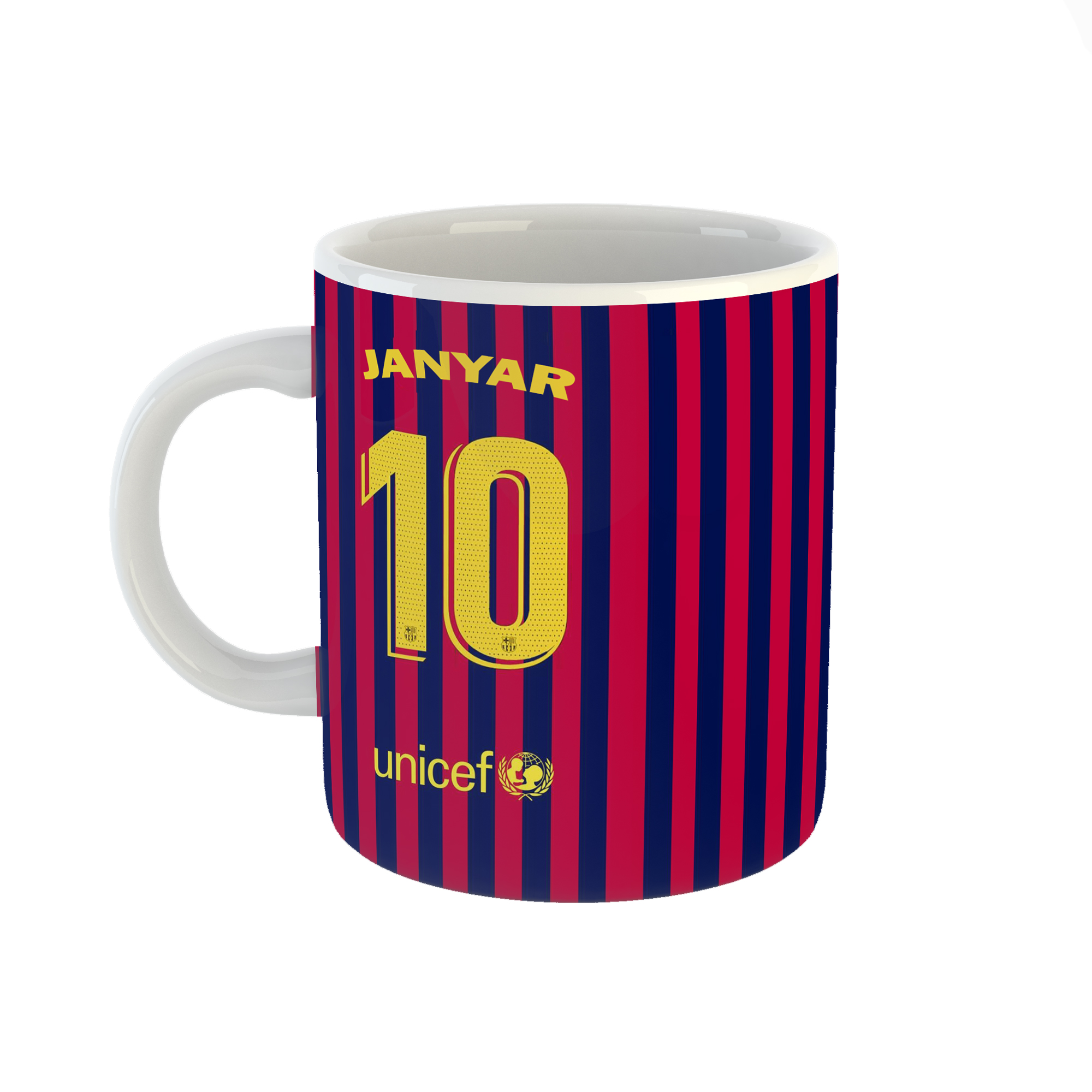 ماگ طرح اسم جانیار کد 84