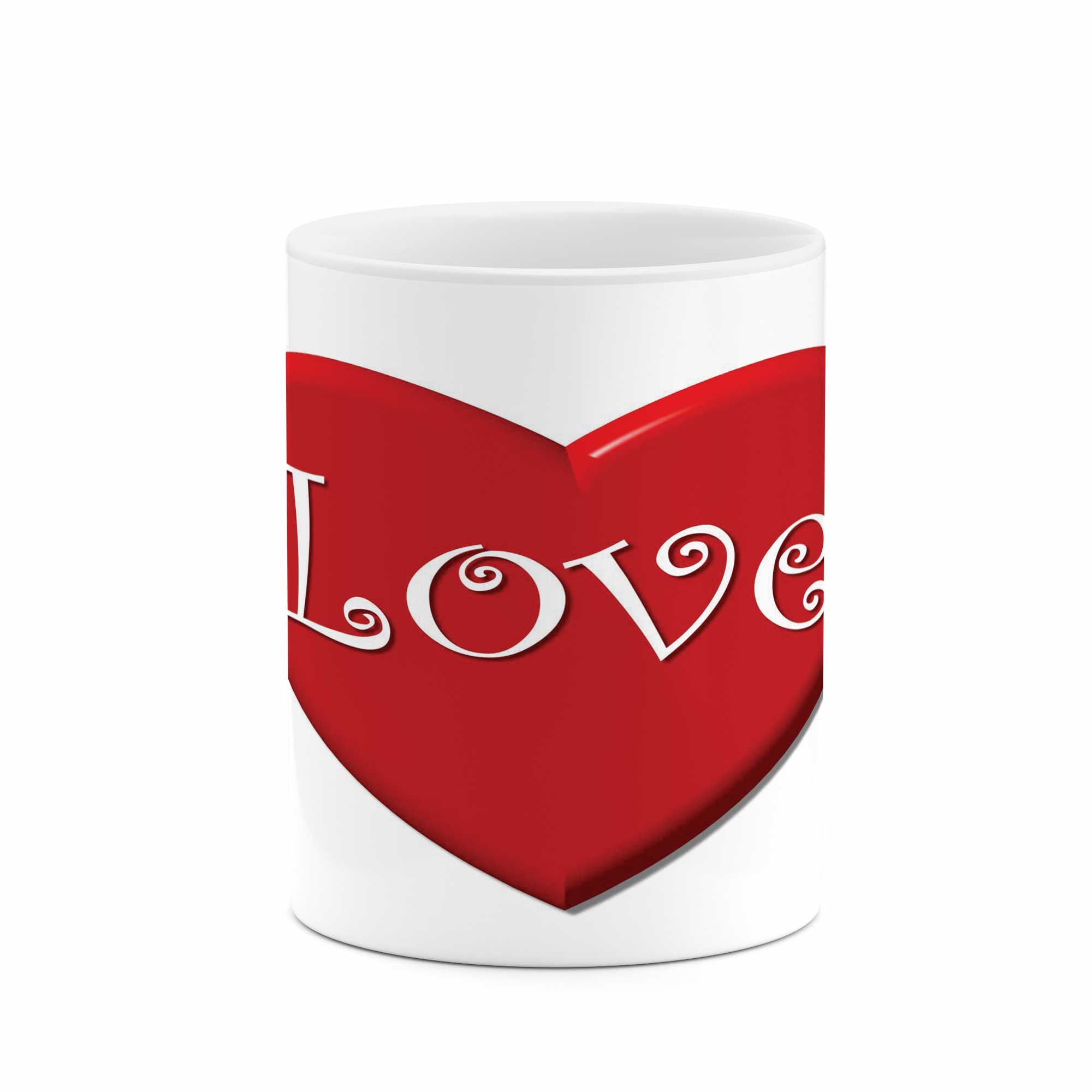 ماگ طرح قلب و love مدل mu00801