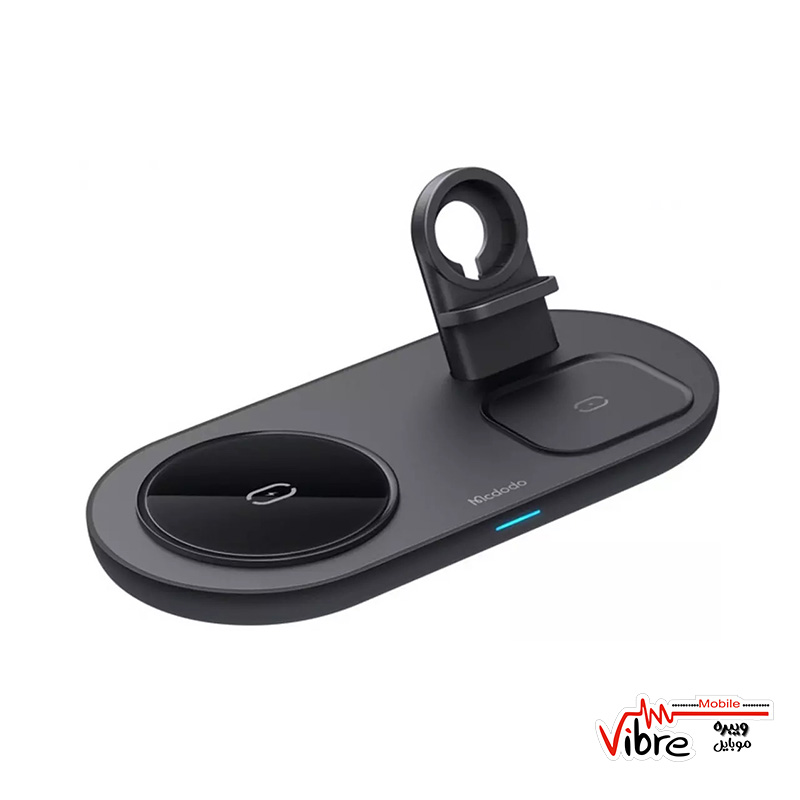 شارژر وایرلس 3 کاره مک دودو مدل Macdodo 3 in 1 Magnetic Wireless Charger CH-7060
