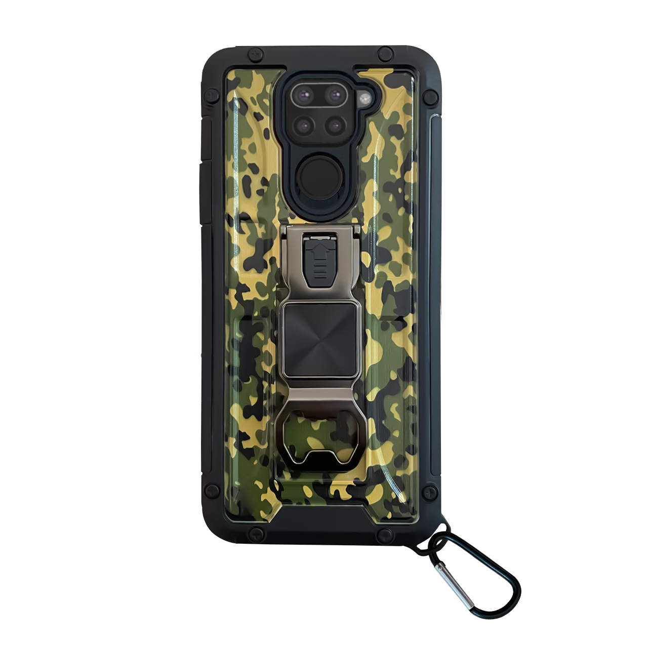کاور فشن مدل  Sturdy مناسب برای گوشی موبایل شیائومی Redmi Note 9 به همراه قلاب آویز 