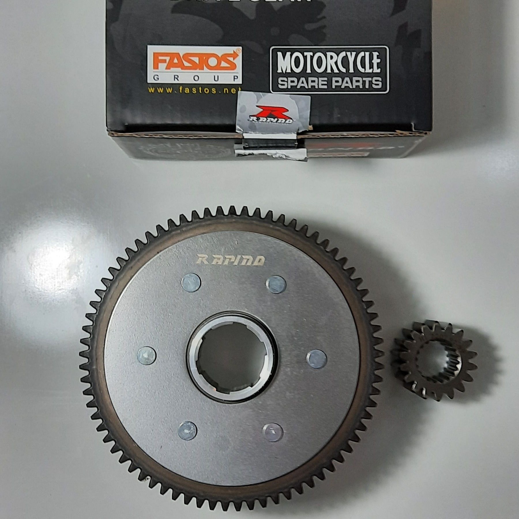 دیسک کلاج هوندا 125cc و 150cc با دنده مقابل برندراپیدو با تضمین اصالت و مرجوعی کالا ارسال با پست پیشتاز 1 الی 2 روزه