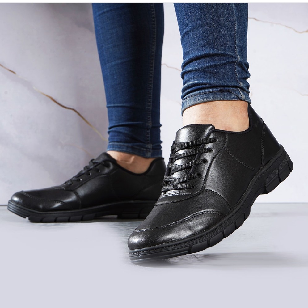 کفش مردانه مشکی مدل Rosan