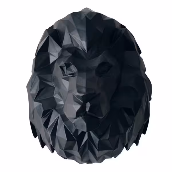 مجسمه مدل دیوارکوب شیر کد 555