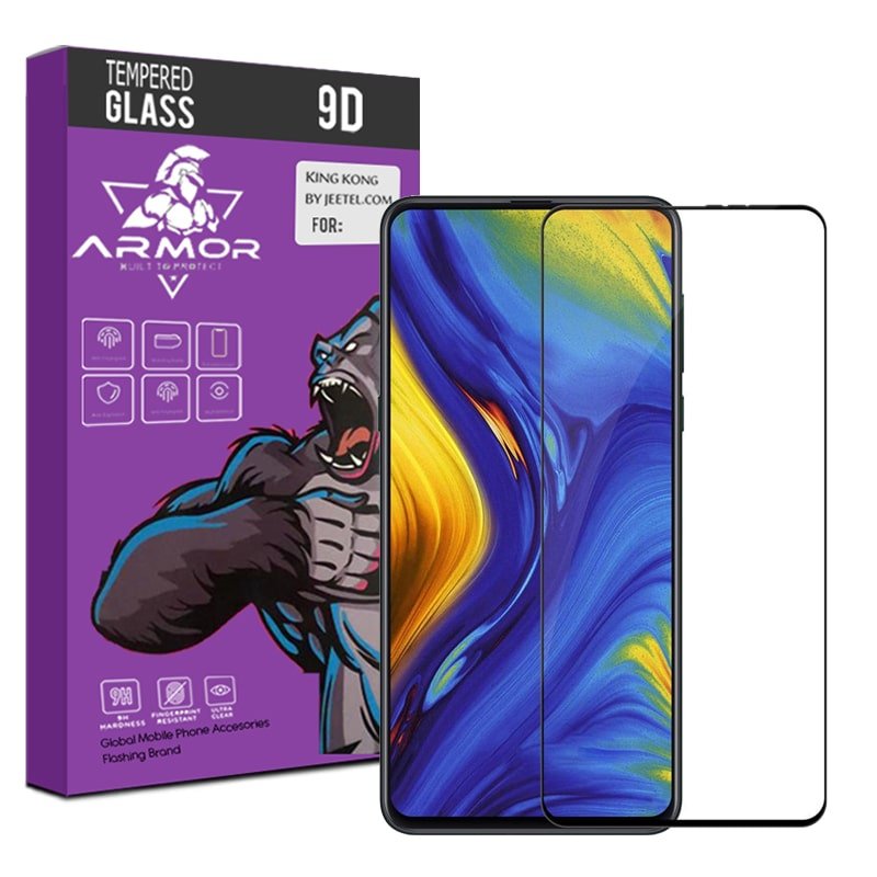 گلس تمام صفحه مناسب برای گوشی Xiaomi MI MIX 3