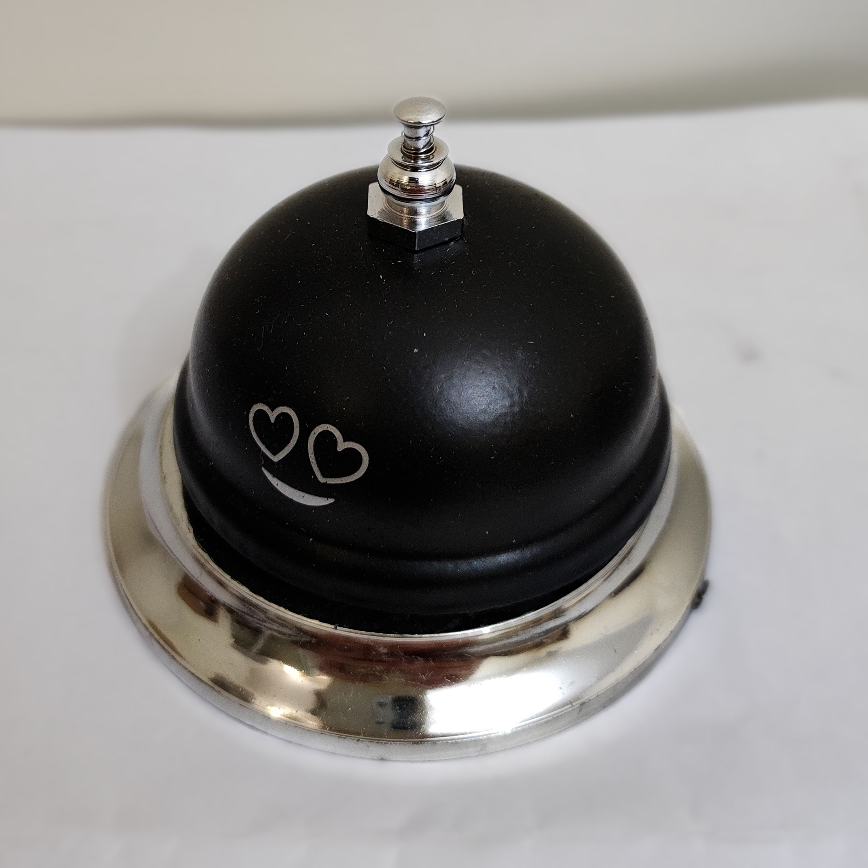 زنگ رومیزی مدل Ring مشکی مناسب رستوران و کافی شاپ