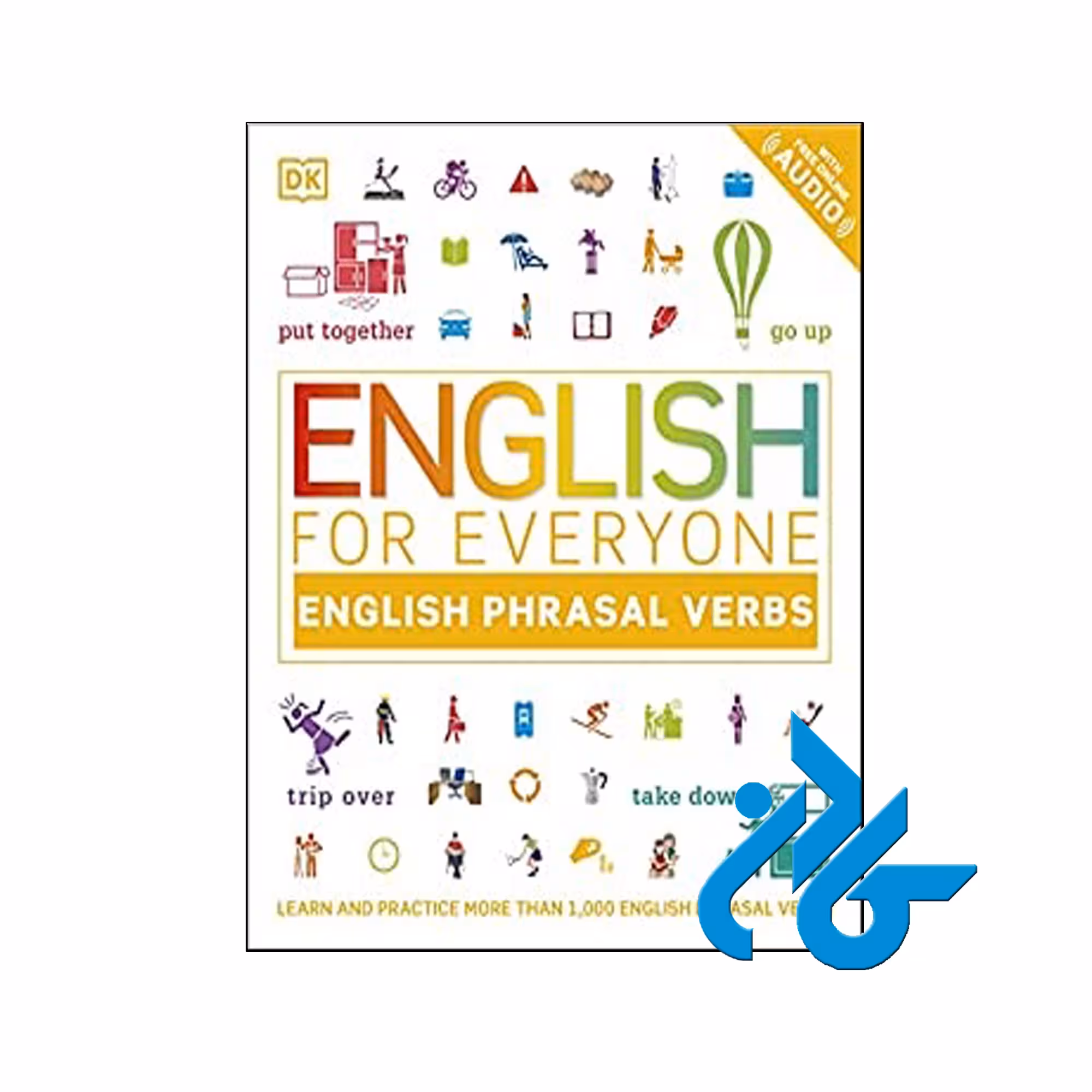 کتاب English for Everyone English Phrasal Verbs - کـــادن
