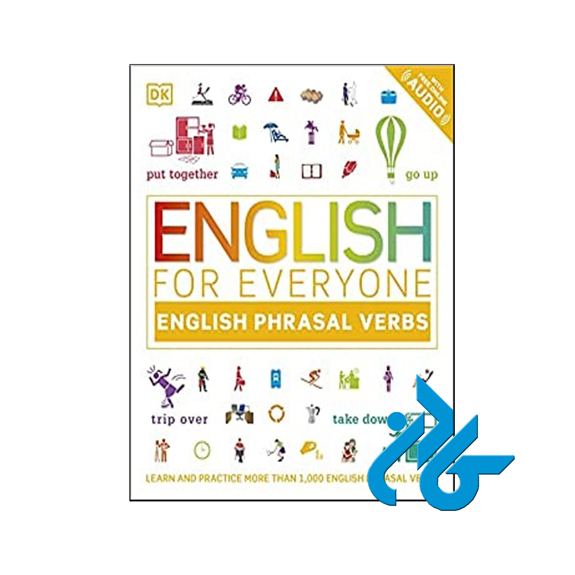 کتاب English for Everyone English Phrasal Verbs - کـــادن