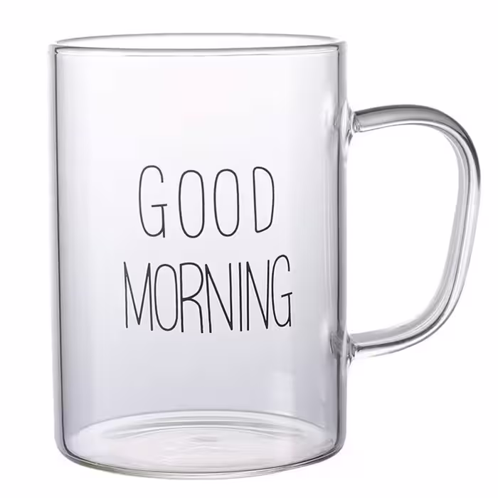 لیوان مدل GOODMORNING