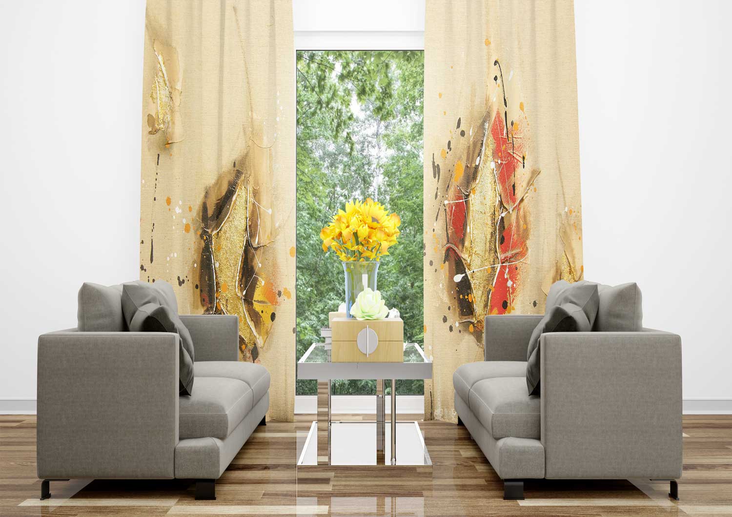 پرده تصویری فانتزی هنری